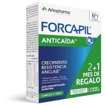 FORCAPIL Anticaída Cabello y Uñas 90 comp. con 2+1