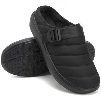 Chaussons d'intérieur en coton pour hommes Hk999 Noir 40
