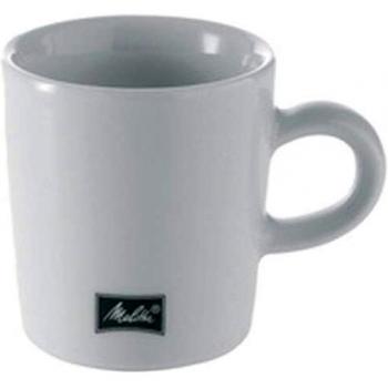 Melitta Set di 6 Tazze da Caffè al Latte M-Cups, 0.45 l, Porcellana Bianca