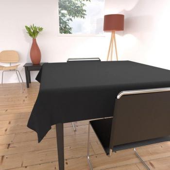 Nappe noire 140 x 140 cm