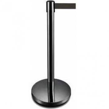 Obex Stainless Steel Black Belt Post RPLB6B