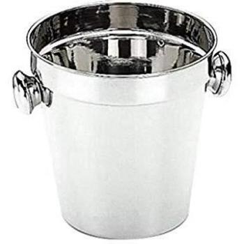 Stainless Steel Iboli Ice Box – Silver, 14×14×15 cm