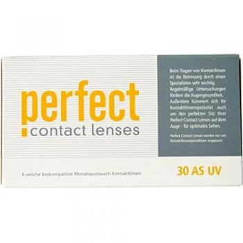 Perfect 30 AS UV Aqua Monatslinsen – 6er Pack – BC 8,60 mm – DIA 14,20 mm – +4 Dioptrien