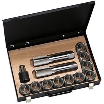 Völkel 04051 M27x2,0 Gewindereparaturset mit Edelstahl-Einsätzen