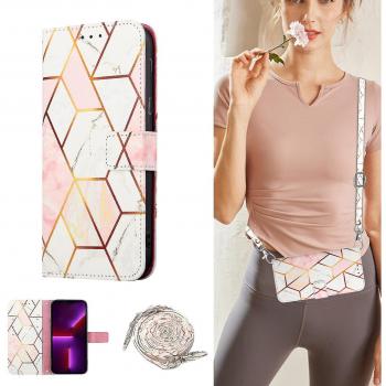 Funda A4 iPod Touch 7 en Cuero Marino con Accesorio Neck Strap