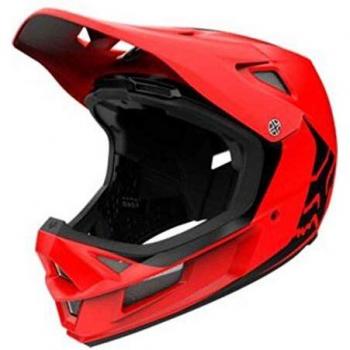 Protezione headgear Fox Rampage Infinity Bright Red