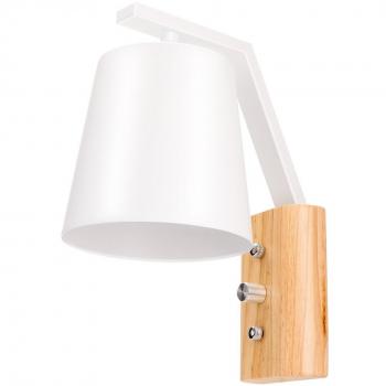 Lámpara de pared del enchufe E27 con el interruptor de energía 40W AC 220V