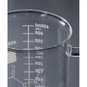 Borosilicate Glass Coffee Mug with Handle