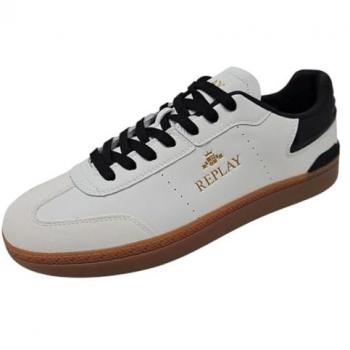 Replay Sneaker Low in Nero e Bianco