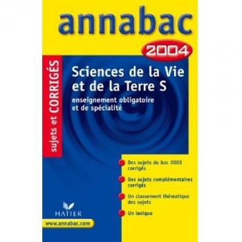 Annabac 2004 : Sciences de la Vie et de la Terre, S