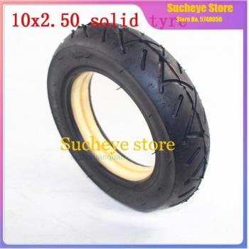 10x2.50 Solid Tire for Inokim OX Scooter