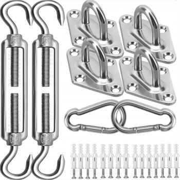 Rectangle & Triangle Shade Sail Hardware Pack