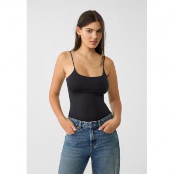 Body Stradivarius Elegante Nero L