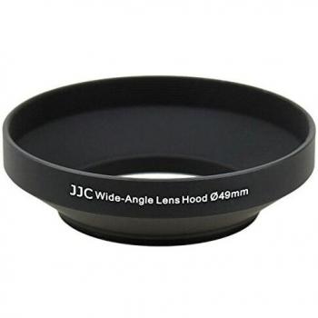 JJC Zonnekap in Metallo per Fotografia e Legno 49 mm