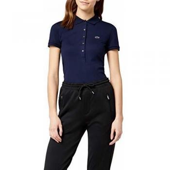 Polo Lacoste Femme PF7845 Bleu Marine Taille 36