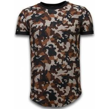 Verberg Mode T-Shirt Lange Passvorm