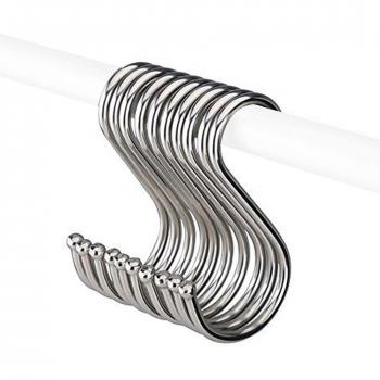 Perchas de Acero Inoxidable en Forma de S