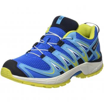 Salomon Kinder XA Pro 3D Outdoor-Schuhe, Blau/Türkis
