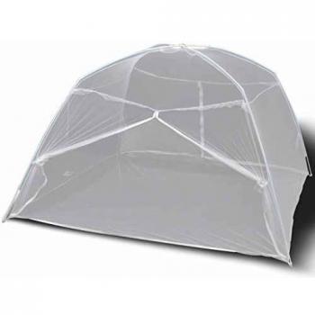 Rete anti-insetti mongolese 2 uscite 200 x 180 x 150 cm Bianca