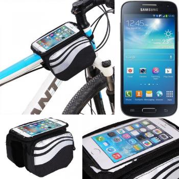 Bolsa Soporte Móvil Bici Samsung Galaxy S4 Mini Duos, Resistente al Agua K-S-Trade