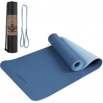 Lixada 183*61cm Fitness Pad TPE Yoga Mat 6MM