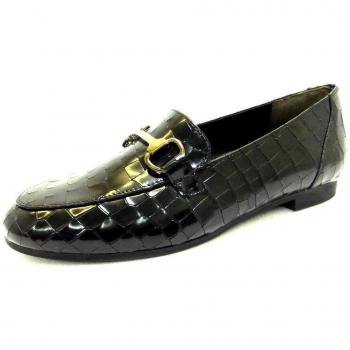 Paul Green Damen Loafers Schwarz 04