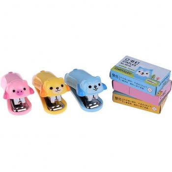 Minigrapadora Escolar con Uñas, Animales de Cuento, Completamente Equipado
