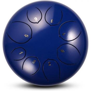 8-Tone Steel Tongue Drum 5.5-Inch Handpan Lotus EDF88