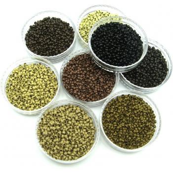 1000Pcs Nano Copper Micro Beads for Hair Extensions