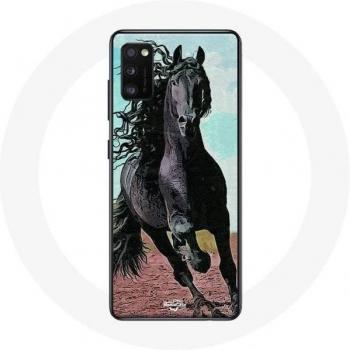 Coque pour Samsung Galaxy S20 Plus Cheval Noir