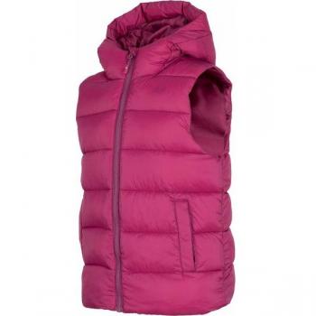 4F Mädchen Weste HJZ22-JKUDP002 Rosa Regular Fit