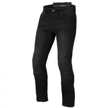 Jeans Moto Macna Stone Nero Accorciati Taglia 32