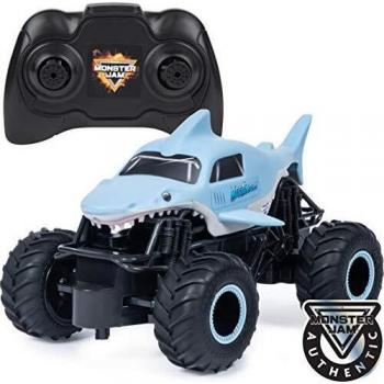 Monster Jam, Veicolo Radiocomandato Megalodon, Scala 1:24, 2.4 Ghz, dai 4 Anni