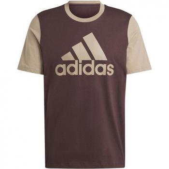 Brown Big Logo Adi‑Fit T‑Shirt – Mens L40/44