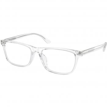 Prada PR 01ZVD Asian Fit 2AZ1O1 Men's Glasses Clear Size 56