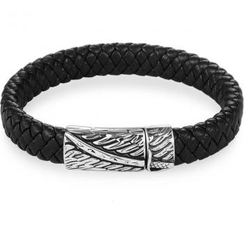 Männer Armbinde aus geflochtenem Leder