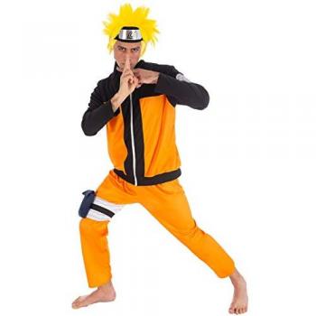 CHAKS Naruto Kostüm für Jungen, 152 cm, Unisex