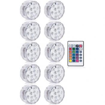 10LED RGB Battery Operated Pond Light