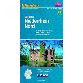 Bikeline Radkarte Niederrhein Nord