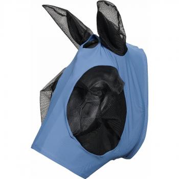 HorseGuard Fly Hood, Coronet Blue, Full Size