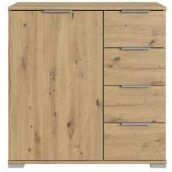 EASYP PLUS A Kommode 1-trg. von WIMEX, Holzfarbe Braun, B: 81 cm, H: 83 cm, T: 41 cm