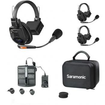 Saramonic WiTalk9 1.9 GHz Single‑Ear Wireless Intercom with Carrying Case