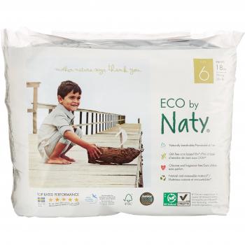 Naty by Nature Babycare, Pannolini Taglia 6, 18 pz