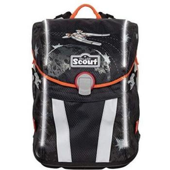 Scout Sunny Elite Schulranzen Set (Safety Light Space Command)