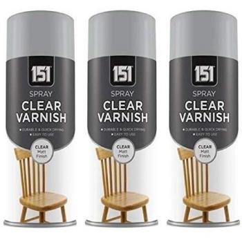 250ml Clear Matt Finish Varnish Spray