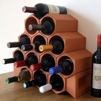 Keystone Terracotta 13‑Capacity Wine Rack