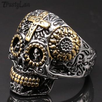 Men's Gothic Skull Ring
