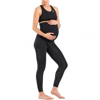 Prenatal 2XU Black Nero Compression Tights – Female S