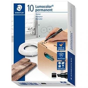 Staedtler Lumocolor 350-9 Marker, Permanent, Schwarz