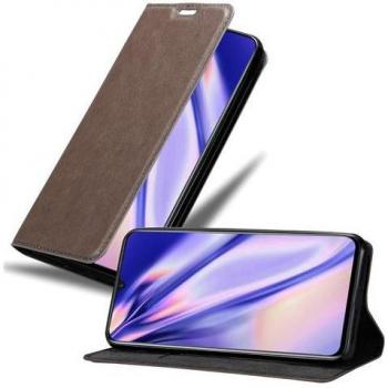 Funda con Soporte para MEIZU NOTE 9 en Marrón Café